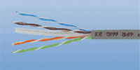 UTP Kategorii 6 4 x 2 x 23 AWG